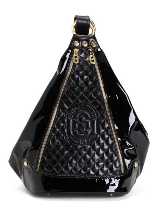 MARINO ORLANDI Made In Italy Leather Sling Backpack